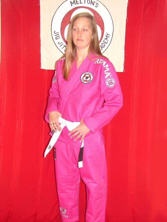 lisa jiu jitsu pink from Kansas Ji DO Kwan Karate